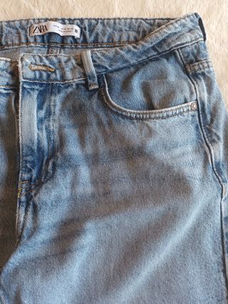Pantalón vaquero Zara azul Talla 38