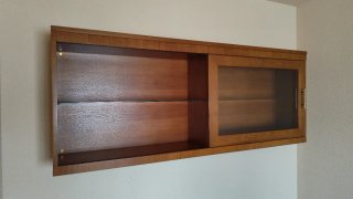Conjunto mueble pared y aparador salón