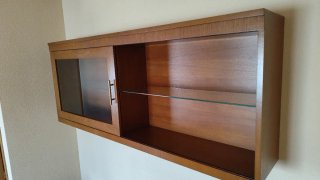 Conjunto mueble pared y aparador salón