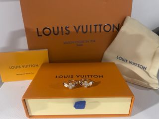 Brincos Louis Vuitton Dourados