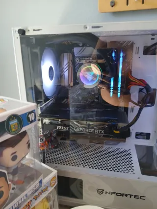 PC Gaming Nfortec Blanca