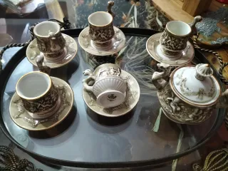 Set caffè Capodimonte