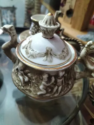 Set caffè Capodimonte