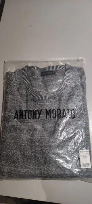 Jersey Antony Morato Gris Talla XL