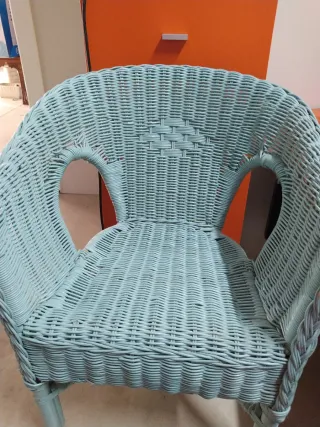 Sedia in vimini per bambini