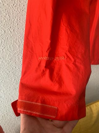 Chubasquero The North Face Naranja/Rojo
