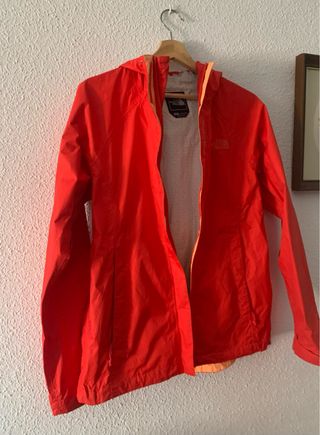 Chubasquero The North Face Naranja/Rojo