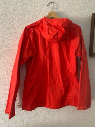 Chubasquero The North Face Naranja/Rojo
