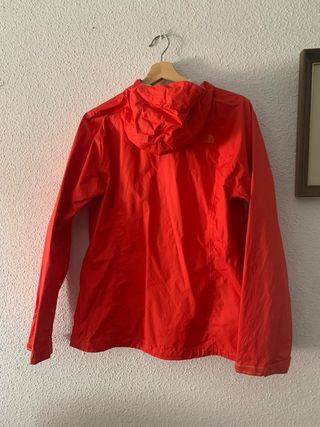 Chubasquero The North Face Naranja/Rojo