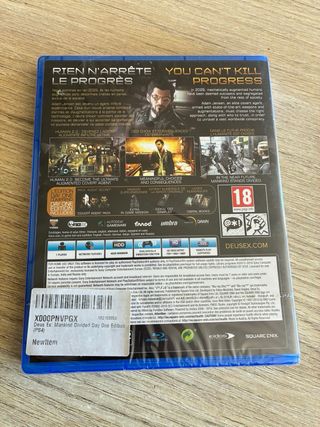 Deus Ex Day one para PS4 (precintado)