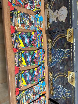 Cajas pokemon megaevolucion SOLO LAS CAJAS ESPAÑOL