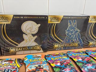 Cajas pokemon megaevolucion SOLO LAS CAJAS ESPAÑOL