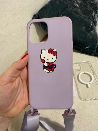 Cover iPhone 12 Pro Max Hello Kitty Viola