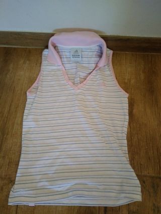 Camiseta deportiva para jovencita. Adidas rosa