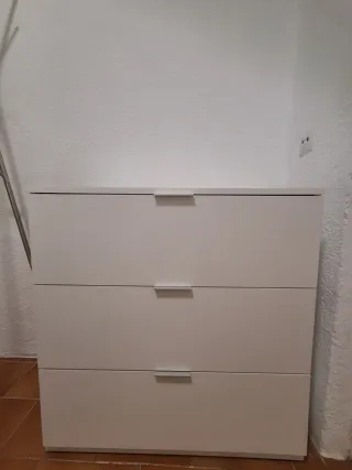 Cama canapé individual + mesita noche+armarios