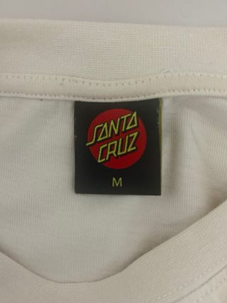 Camiseta Santa Cruz Tiki Hand Back Talla M