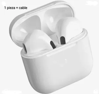 Auriculares Bluetooth Blancos + Cable
