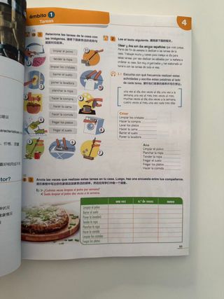 Nuevo Suena Libro alumno 1 en chino y español