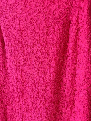 Vestido Adrianna Papell Rosa Fucsia Talla 44
