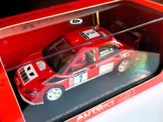 Mitsubishi Lancer Evo AUTOart slot nuevo en caja