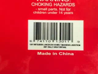 Mitsubishi Lancer Evo AUTOart slot nuevo en caja