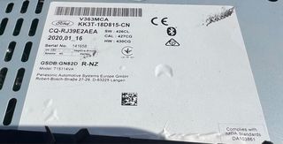 Radio Ford original (modelo KK3T-18D815-CN):