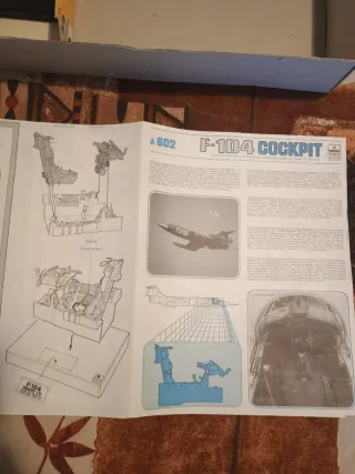 Cockpit F-104 1/12 ESCI