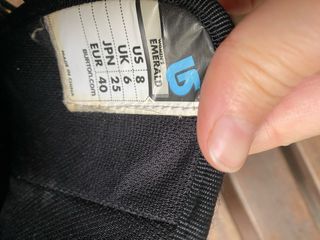 Botas BURTON de Snowboard Negras Mujer flexibles.