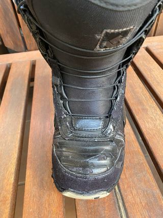 Botas BURTON de Snowboard Negras Mujer flexibles.