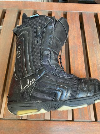 Botas BURTON de Snowboard Negras Mujer flexibles.