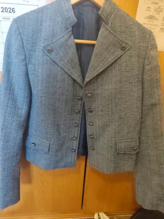 Traje fallero Torrentí Talla 44 azulado