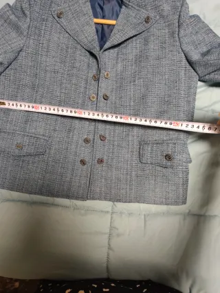 Traje fallero Torrentí Talla 44 azulado