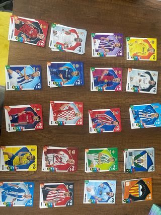 Cromos de diferentes colecciones y temporadas