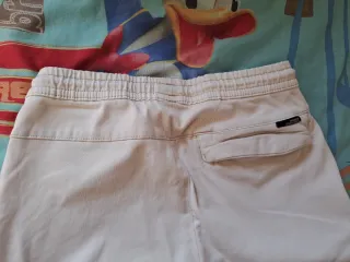 Pantalones cargo Beige blanco Pull&Bear