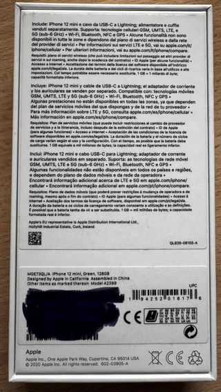 iPhone 12 mini 128GB Verde