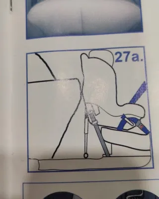 Silla de coche bebé negra