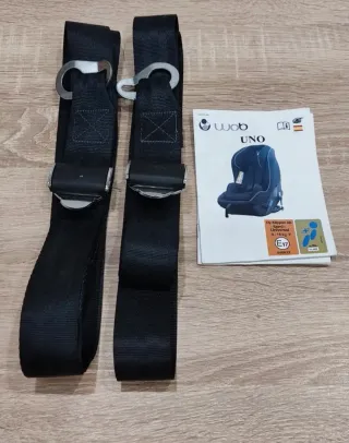 Silla de coche bebé negra