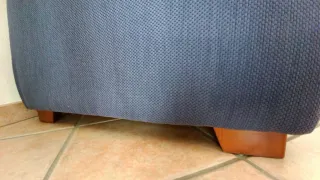 Sofá-cama 2 plazas 1.50x0.90x1m