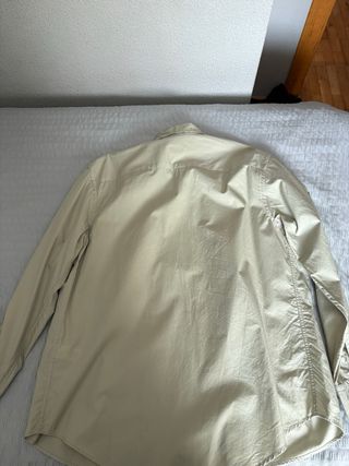 Camisa Zara verde oliva