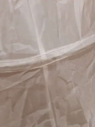 Cancán de comunión blanco