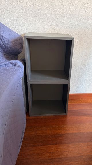 2 Módulos Eket IKEA Gris Oscuro