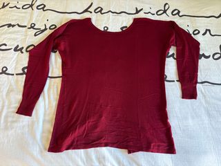 Jersey espalda abierta