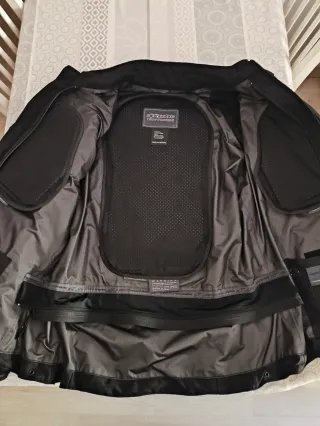 Chaqueta de moto Alpinestars negra