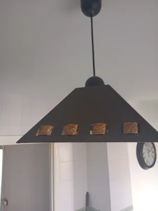 Lámparas de techo triangular