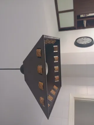 Lámparas de techo triangular