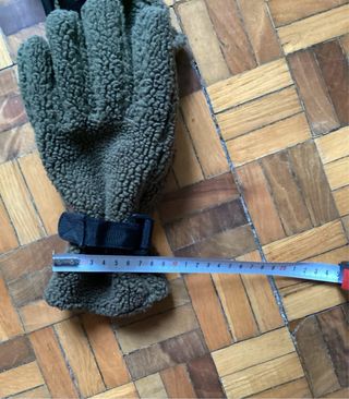 Guanti in pile orsetto unisex