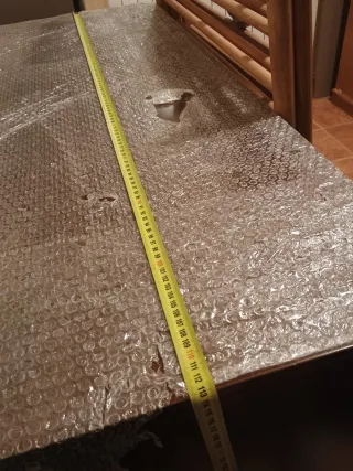 Cómoda de madera con 3 cajones