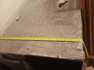 Cómoda de madera con 3 cajones