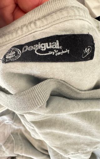 Camiseta Desigual Talla M La Vida es Chula