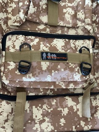 Mochila militar grande con bolsillos